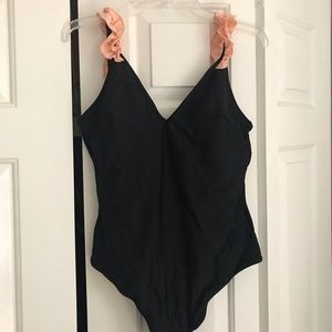 Cupshe one piece with ruffle detail
